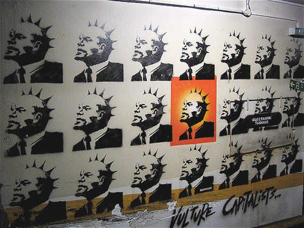 banksy lenin