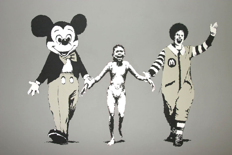 banksy mickey