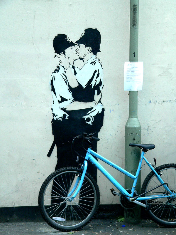 banksy police